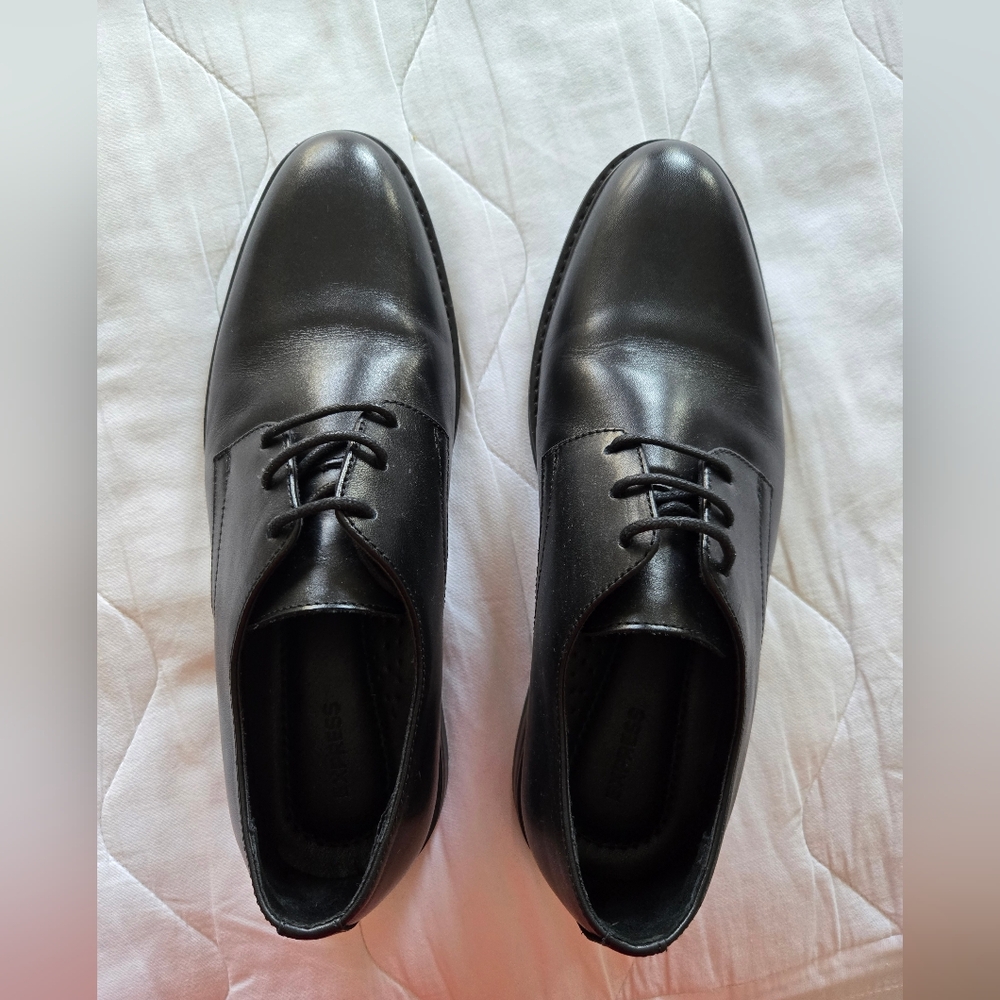 Mens Size 9 Express Leather Dress Shoes